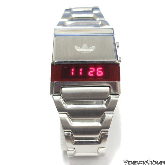 Adidas Originals HSD 602 LED Drivers Watch Stainless Steel 316L