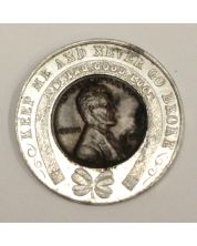 1929 encased USA Cent Niagara Falls souvenir