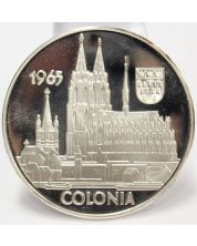 1965 Argenteus III Ducat silver coin COLONIA by Werner Graul