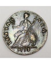 1773 Halfpenny very unusual contemporary imitation