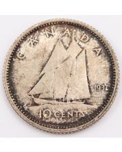 1937 Canada 10 cents from set nice Matte Specimen