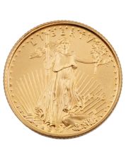 1996 1/10 oz American Gold Eagle Coin - .9167 Pure Gold