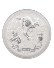 2024 Australia 1 Oz Silver $1 Perth Mint P125 Coin – 25th Anniversary King Charles