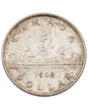 1946 Canada silver dollar AU+