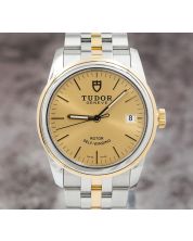 Tudor Glamour Date Ref. 55003 Champagne Dial Gold and Stainless 36mm Mens Watch