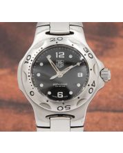 Tag Heuer Professional Kirium WL131D Black Dial Quartz 30mm Womens Watch