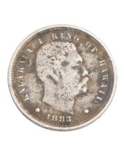 1883 hawaii silver Dime 10c FINE