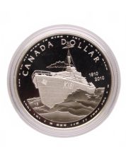 2010 Proof Silver Dollar – 100th Anniversary of the Canadian Navy