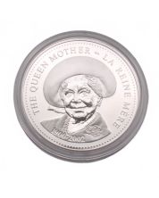 2002 The Queen Mother Proof Silver Dollar