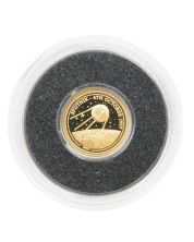 2007 Sputnik 1 50th Anniversary Mongolia 500 Togrog  – 0.5 g Gold Proof 99.99% Fine