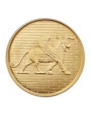 1971 IRAN 500 Rials Gold coin Gem Uncirculated original mint package