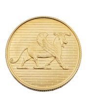 1971 IRAN 500 Rials Gold coin Gem Uncirculated original mint package