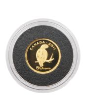2011 RCM Canada 50 Cents Fine Gold Peregrine Falcon Coin Proof