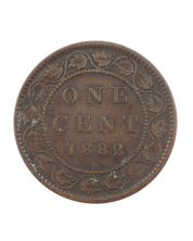 1882H Canada Large Cent VG - Victoria One Cent Coin