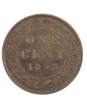 1895 Canada Large Cent EF Extremely Fine Copper Coin