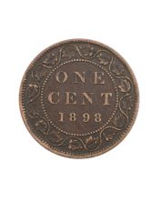 1898 H Canada Large Cent VF Very Fine Coin