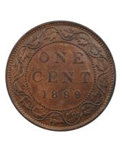 1899 Canada 1 Cent Large Cent AU Victoria Coin