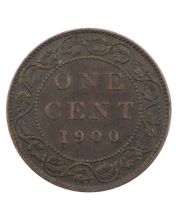 1900 Canada Large Cent VF Very Fine Copper Coin