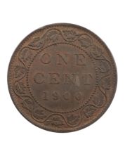 1900 Canada Large Cent AU About Uncirculated Victoria One Cent Coin