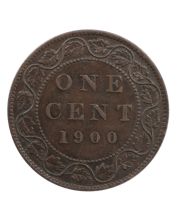 1900H Canada Large Cent EF - Heaton Mint Victoria One Cent