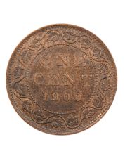 1900H Canada One Cent EF Victoria Large Cent Coin