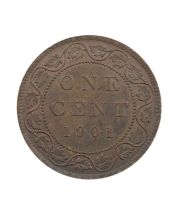 1900H Canada Large Cent AU/UNC Victoria One Cent Coin