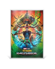 2025 Marvel Infinity Saga Thor Ragnarok 1.5oz Silver Foil $2 Niue – Phase 3, Movie Poster