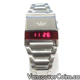 Adidas Originals HSD 602 LED Drivers Watch Stainless Steel 316L