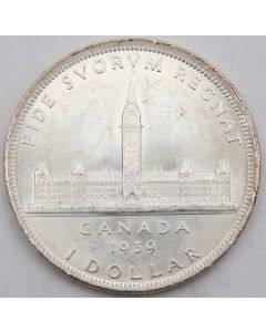 1939 Canada silver dollar very nice Choice Uncirculated