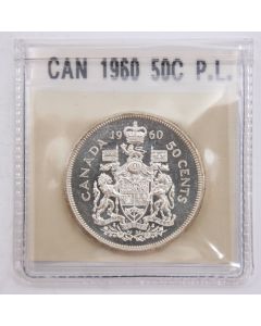 1960 Canada 50 cents  Gem Prooflike Cameo