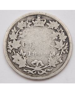 1892 Canada 25 cents AG/G