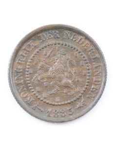 1885 Netherlands 1/2 cent Choice Uncirculated BN