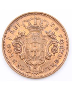 1901 Portugal Azores 10 reis KM17 nice AU