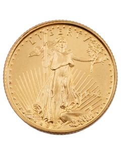 1996 1/10 oz American Gold Eagle Coin - .9167 Pure Gold