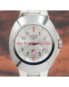 Rado DiaStar 658.0637.3 Silver Dial Stainless Steel & Ceramic Mens Watch