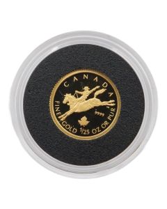 2006 Canada 50 cent Cowboy Gold Maple Leaf 1/25 oz .9999 Pure RCM