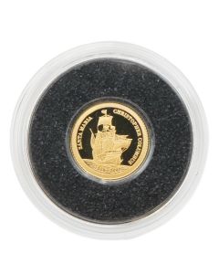 2006 Palau 1 Dollar Santa Maria Columbus Flagship Ship 0.5 g 99.99% Gold Proof Coin