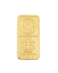 Engelhard 1/5 Tael .9999 Fine Gold Bar Hang Seng Bank Australia