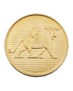 1971 IRAN 500 Rials Gold coin Gem Uncirculated original mint package