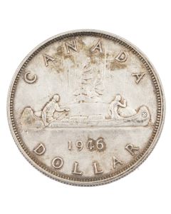 1946 Canada silver dollar EF