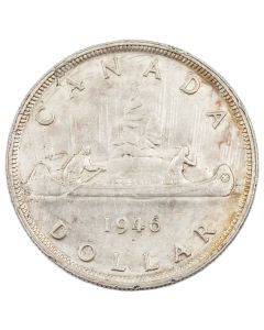 1946 Canada silver dollar EF