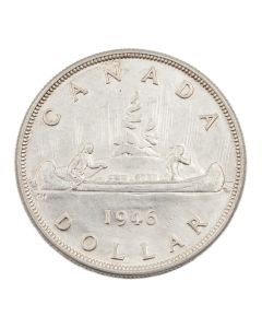 1946 Canada silver dollar EF+