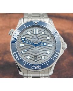 Omega Seamaster Diver 300M 210.30.42.20.06.001 Grey Dial Automatic Mens Watch