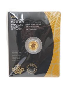 2024 Canada 1/10 oz Gold Maple Leaf First Strike Polar Bear Privy Mark