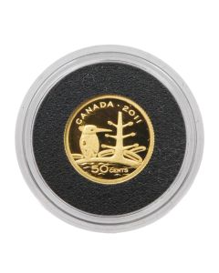 2011 Canada Boreal Forest 50 Cents .9999 Fine Gold Coin RCM