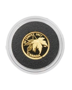 2017 RCM 50 Cent Pure Gold - The Silver Maple Leaf Coin 99.99%