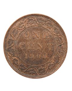 1900H Canada One Cent EF Victoria Large Cent Coin