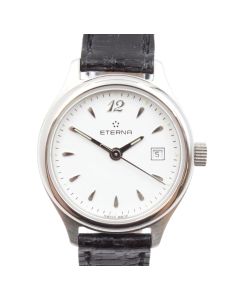 Eterna Ladies Stainless Steel 0662.41.60 Quartz Watch
