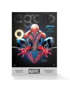 Marvel Spider-Man Blind Box 5g Silver/Gold Foil Chase Collectable Card 2025 Agoro Mint