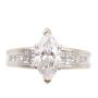 1.81ct IF E colour Marquis Diamond ring Size-9.5 GIA & appraisal $48,000. 